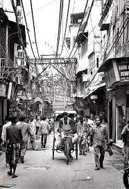 Historic Chandni Chowk Market Street